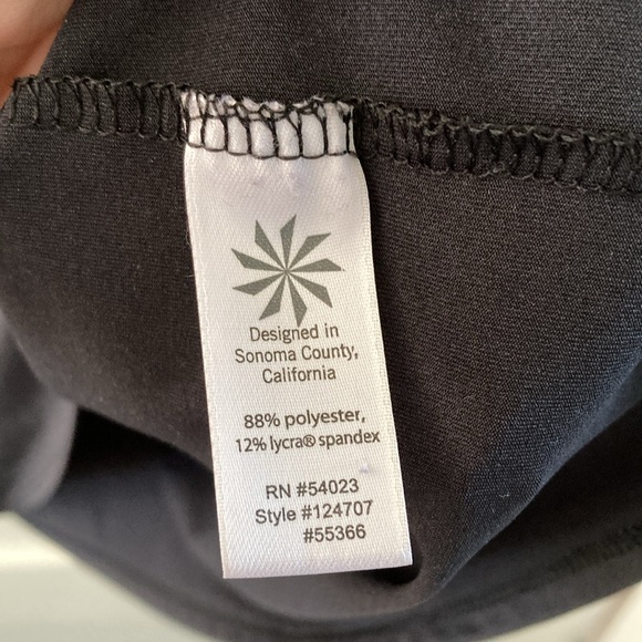 Athleta Black Dress Size Medium Tall EUC - Picture 4 of 8